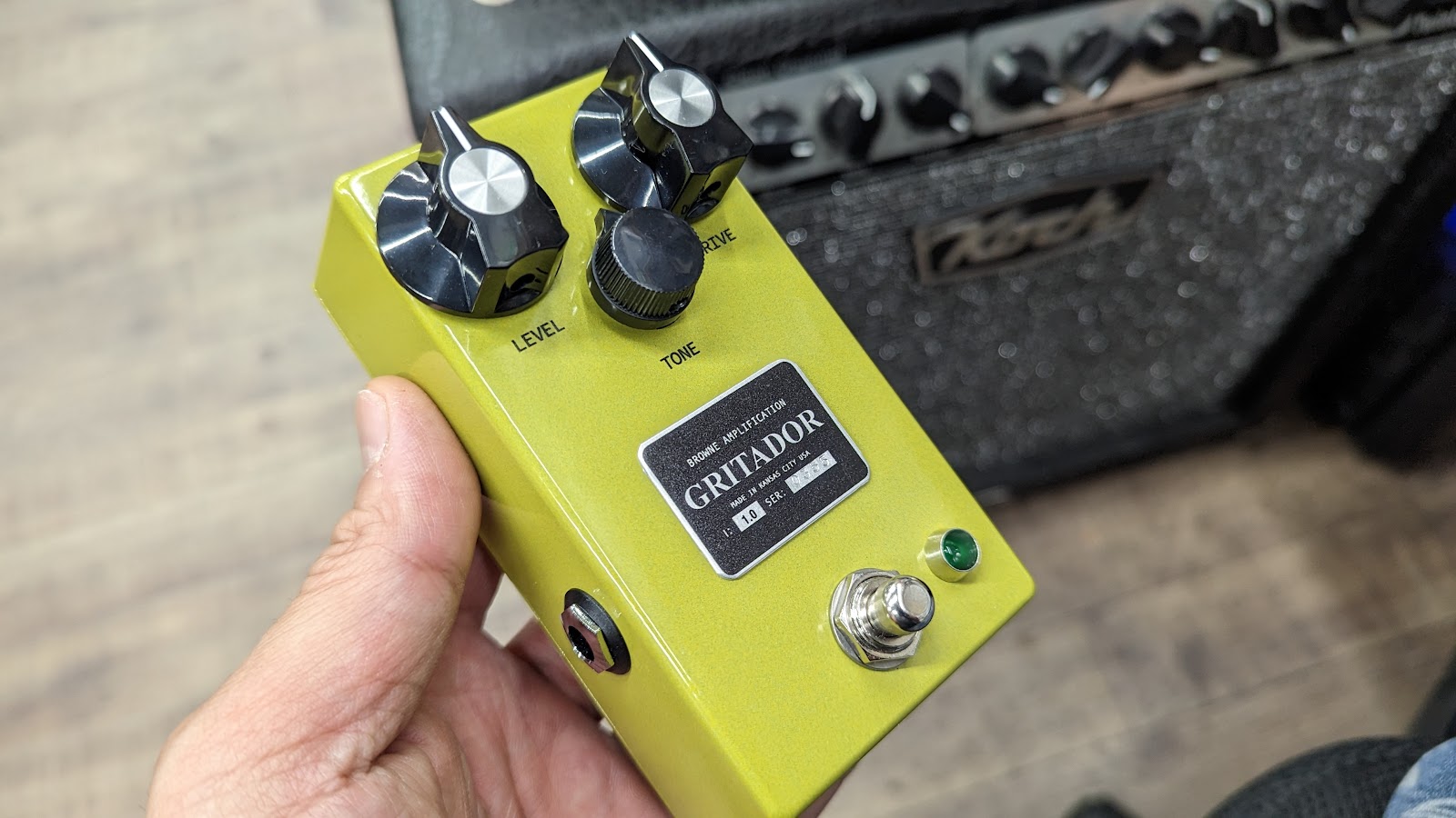 Browne Amplification Gritador TS系オーバードライブ 発売開始致し 